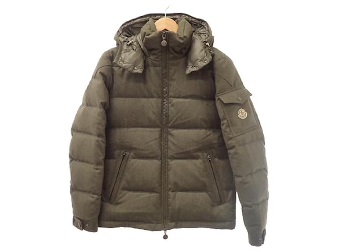 Khaki moncler jacket mens on sale