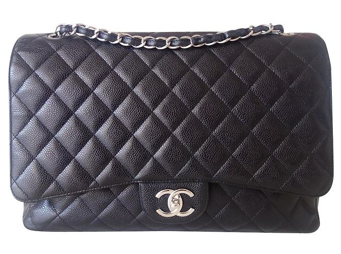 Timeless BOLSA CLÁSSICA CHANEL PRETA Preto