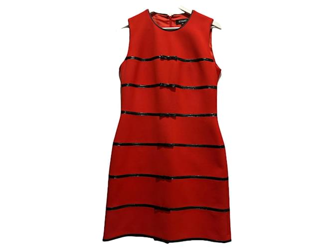 Georges Rech Dresses Red Wool  ref.467083