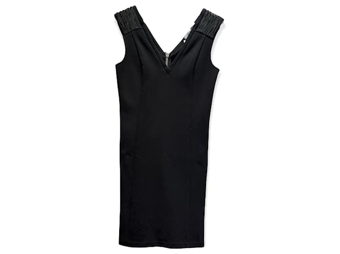 Pierre Balmain Dresses Black Polyester  ref.467101