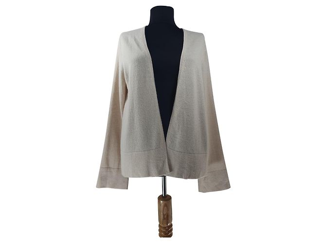 FTC Strickjacke aus Kaschmir Beige