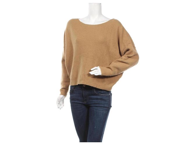 American Vintage Pullover Braun Wolle L/XL