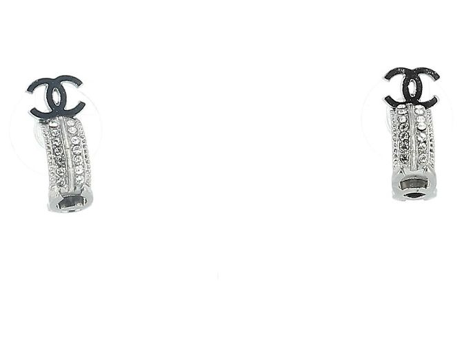 Chanel Ohrringe Silber