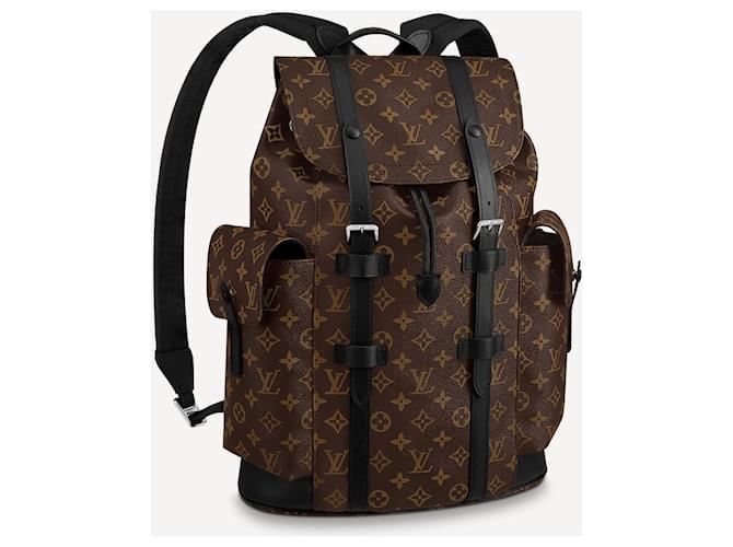 lv backpack brown