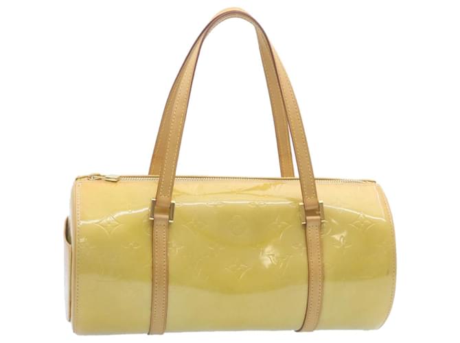 LOUIS VUITTON Monogram Vernis Bedford Hand Bag Beige M91006 LV Auth 28345  Patent leather ref.468713 - Joli Closet