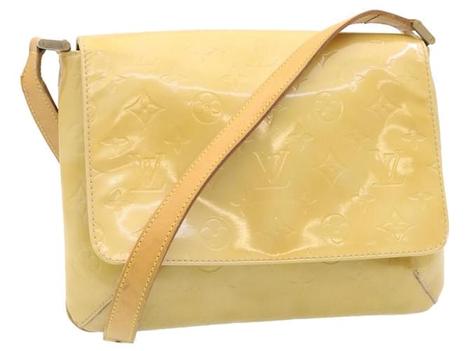 Vintage Louis Vuitton Thompson Street Yellow Vernis Leather