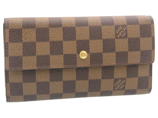 louis vuitton damier ebene international wallet