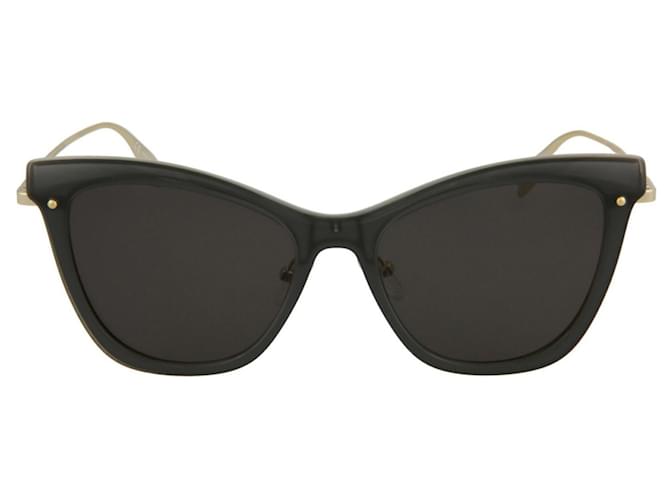 Alexander Mcqueen Cat-Eye Frame Acetate Sunglasses Grey Cellulose fibre  ref.469440