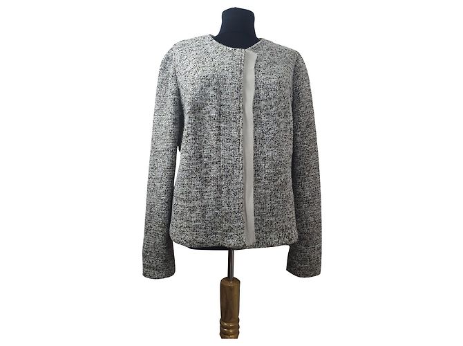 Autre Marque Thomas Rath Blazer Grau Wolle