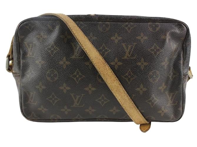 Louis Vuitton Monogram Trousse 28 Converted Crossbody Bag 1210lv44