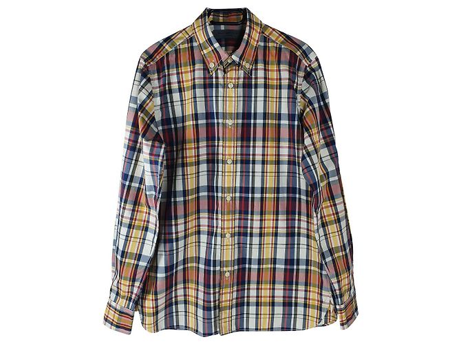 Autre Marque Camicia Baldessarini in cotone scozzese Multicolore