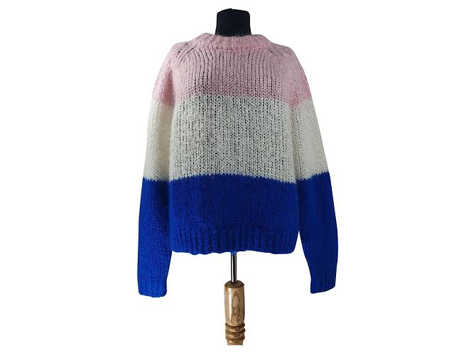 Samsoe & Samsoe Rose Tricolore Simone Sweater Multiple colors