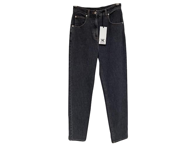 M Missoni Jeans Black Cotton  ref.469723