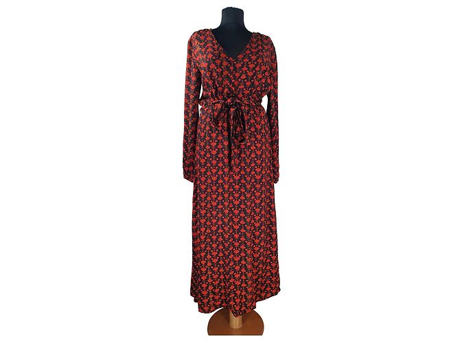 Autre Marque Vestido Largo Fabienne Chapot Viscosa Multicolor