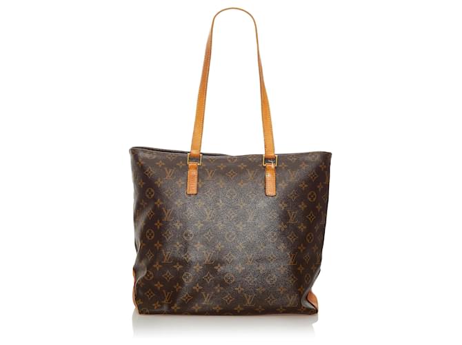 LOUIS VUITTON Monogram Cabas Mezzo 47390