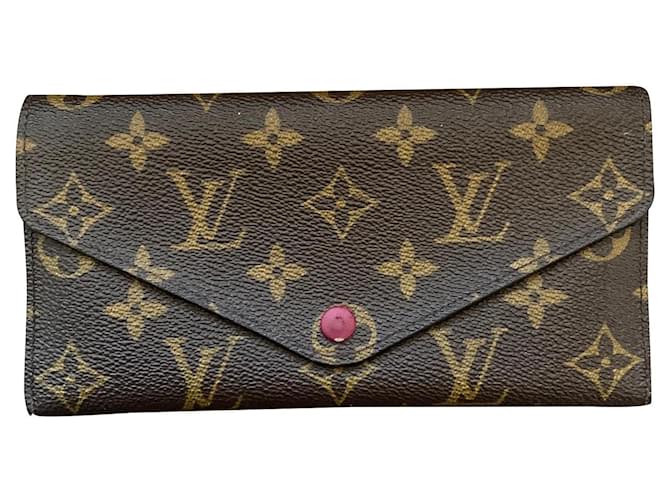 Louis Vuitton billetera josefina Lienzo  ref.470722