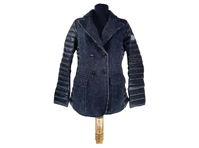 Giacca Blazer Jott Nero Grigio in Lana