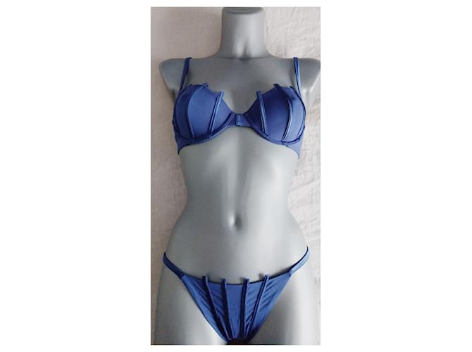 La Perla Swimwear Blue Polyamide  ref.472031