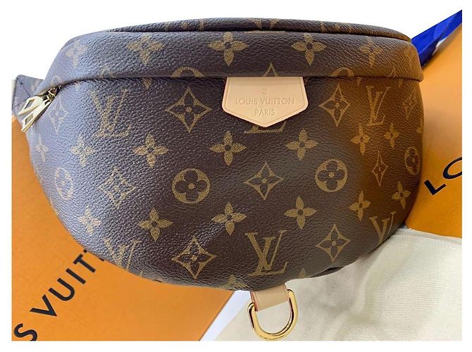 Bumbag Louis Vuitton Canvas-Monogramm-Gürteltasche Braun