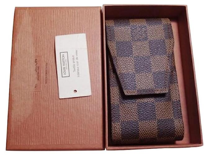 Louis Vuitton pochette Damier ebène  ref.472923