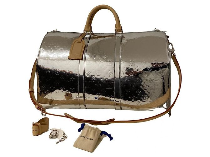 Abbesses Louis Vuitton Keepall Bandouliere 50 Mirror Canvas