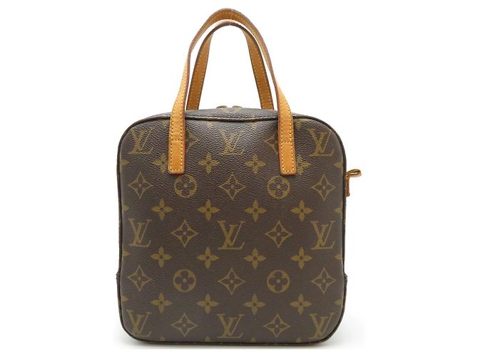LOUIS VUITTON Monogram Canvas Spontini Bag w/o Strap