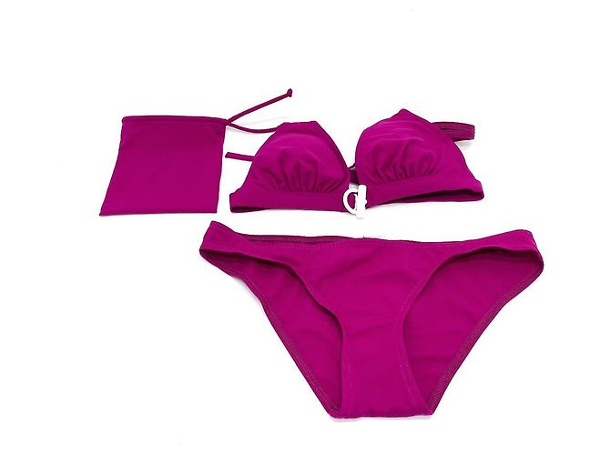 Hermès [Gebraucht] Hermes BAIN Bademode Bikinitops Lila