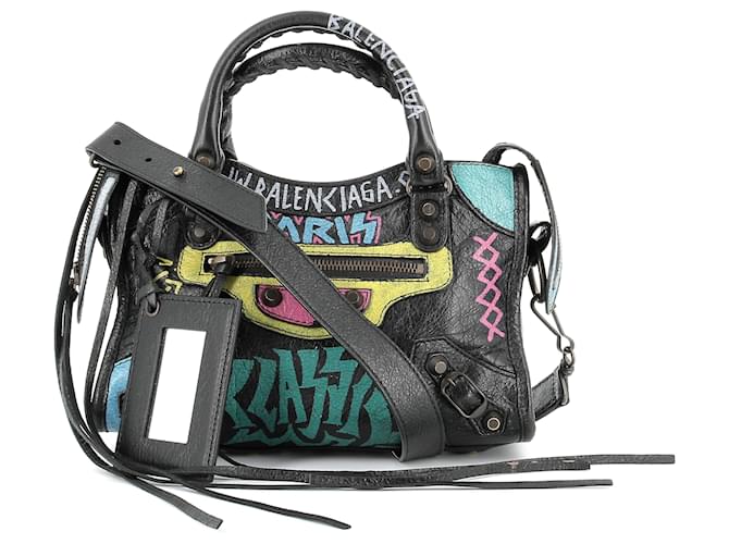 balenciaga city black