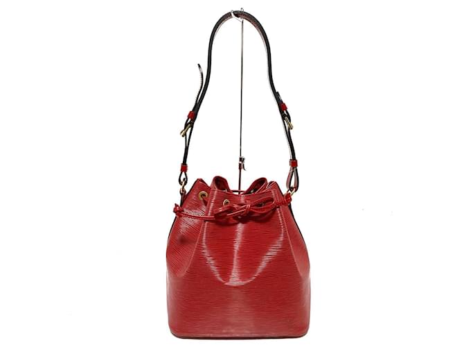 Noe Louis Vuitton Petit Noé Red Leather ref.473985 - Joli Closet