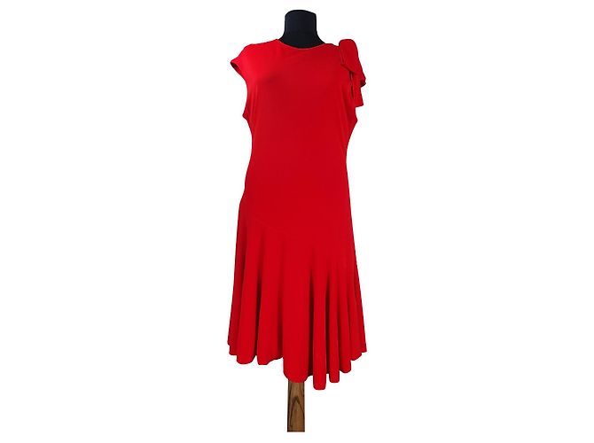Vestido rojo Carolina Herrera Roja