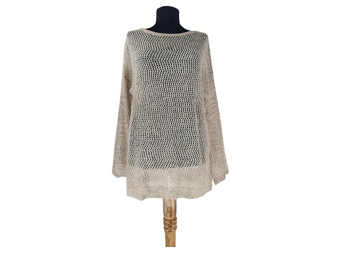 Autre Marque Fontana Strickpullover Beige 
