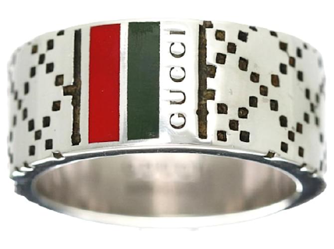 Usato N. 8 Gucci GUCCI Anello Diamantissima Anello Argento Ag925 295675 J89l0 8518 Argento Ag925 Le signore