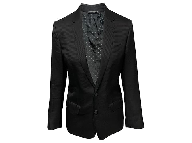 Dolce & Gabbana Tailored Martini Evening Jacket in Black Wool  ref.474763