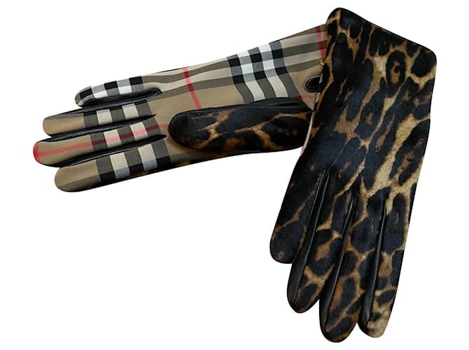 Burberry Gloves Beige  ref.474869