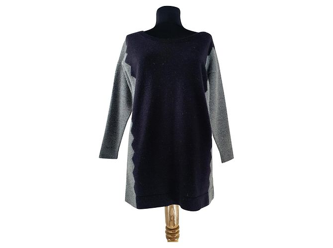 Pull Samsoe & Samsoe en laine noir gris