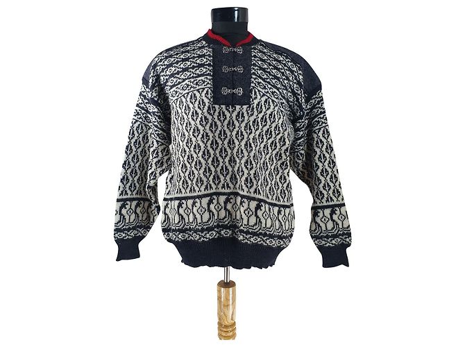 Autre Marque Suéter Norlaender de lana Multicolor 
