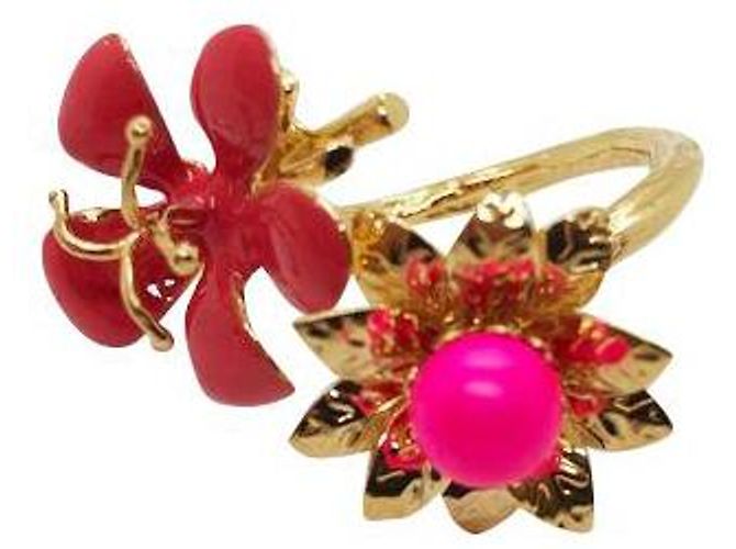 Philippe Ferrandis [Usato] Phlippe Ferrandis Capucine Split Ring Rosso Vetro