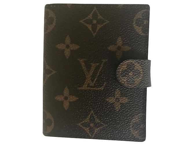 Louis Vuitton Small leather goods - directory Dark brown