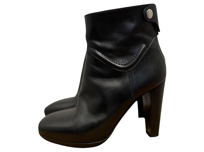 Hermès Ankle Boots Black