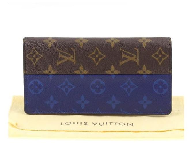 Louis Vuitton Pre-owned Women's Cotton Wallet - Blue - One Size