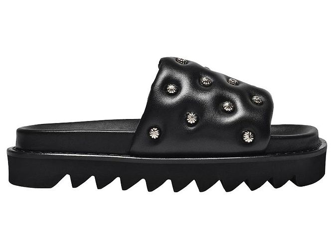 Toga Pulla Sandali in Pelle Nera Nero