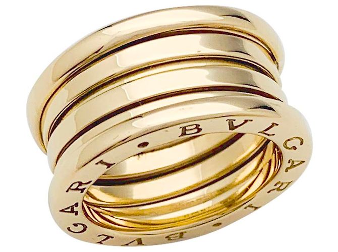 Bulgari ring, "B.Zero1", yellow gold.