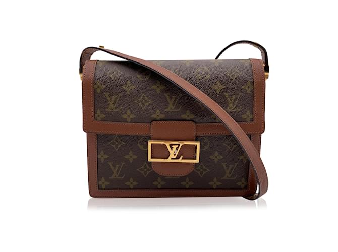 Louis Vuitton Vintage Monogram Canvas Dauphine Box Shoulder Bag