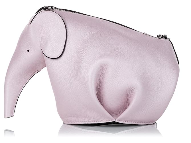 Loewe pink store elephant bag