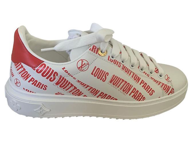 Archlight-Sneaker von Louis Vuitton Weiß Rot