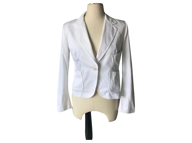 Paul Smith Blazer branco estilo smoking