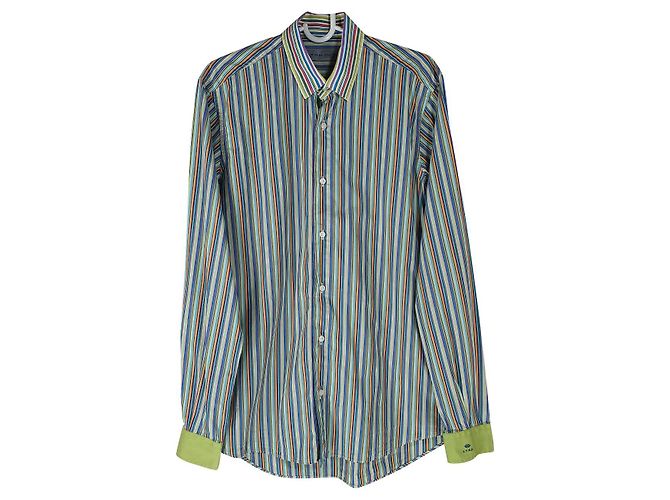 Camisa Etro Multicor de Algodão