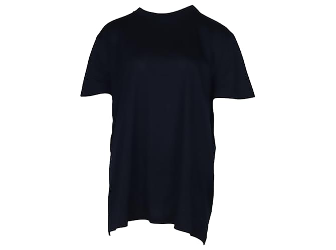 Prada T-Shirt aus marineblauer Baumwolle  ref.477670
