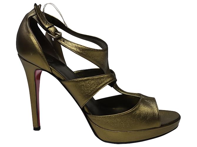 Nine West Penla Slingback Sandal In Bronze Mirror Metallic | ModeSens