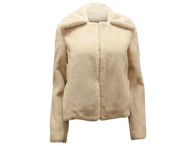 Make it Luxurious Cream Faux Fur Hoodie